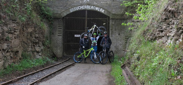 Glück auf und Kopf runter: Enduro unter Tage!